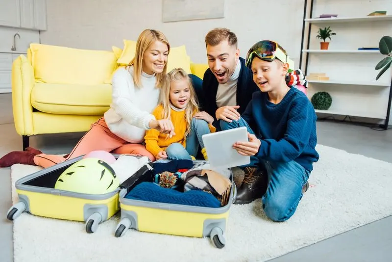 Use a packing checklist for every family member