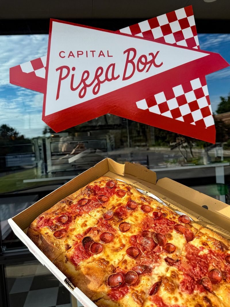 Oakwood Pizza Box