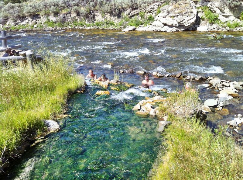 Boiling River Hot Springs