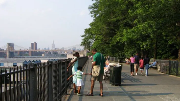 A perfect day in Brooklyn Heights, New York
