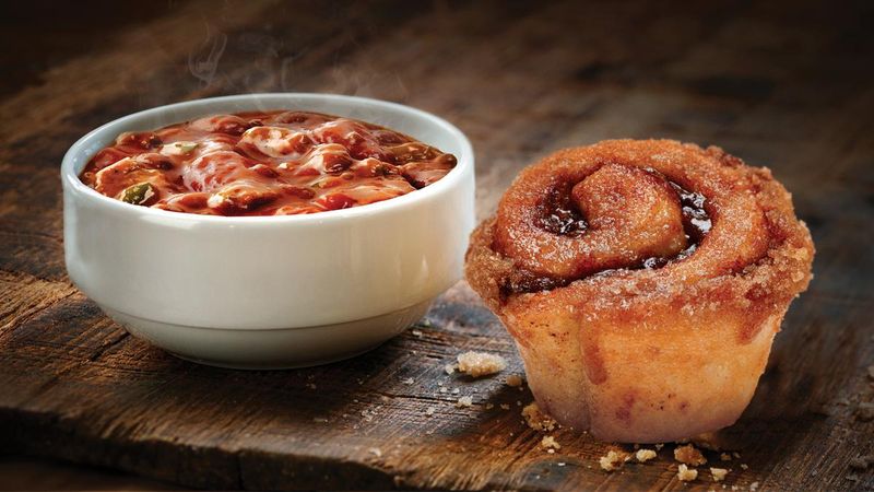 Any Location for Chili + Cinnamon Roll Combo