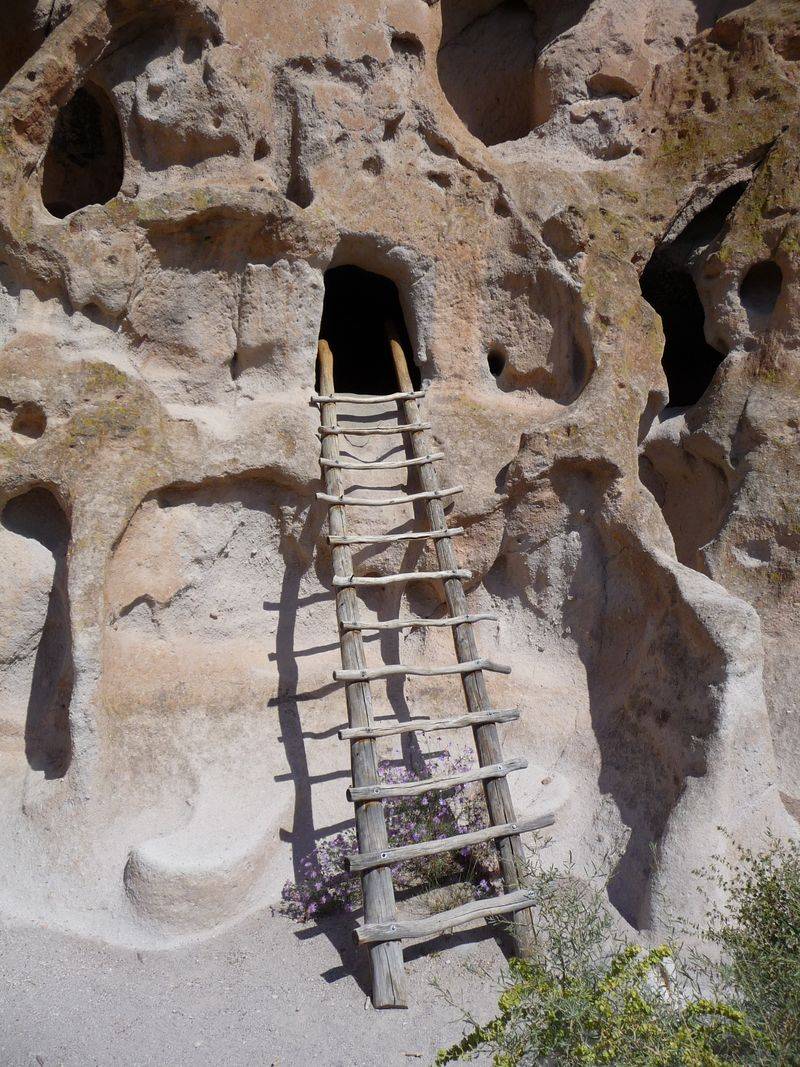 Certain caves at Bandelier – New Mexico