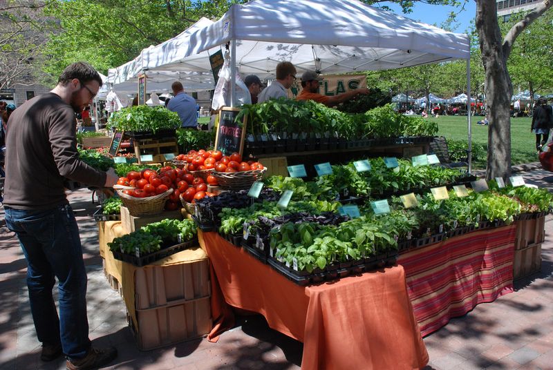 Copley Square Farmers’ Market, Boston, Massachusetts
