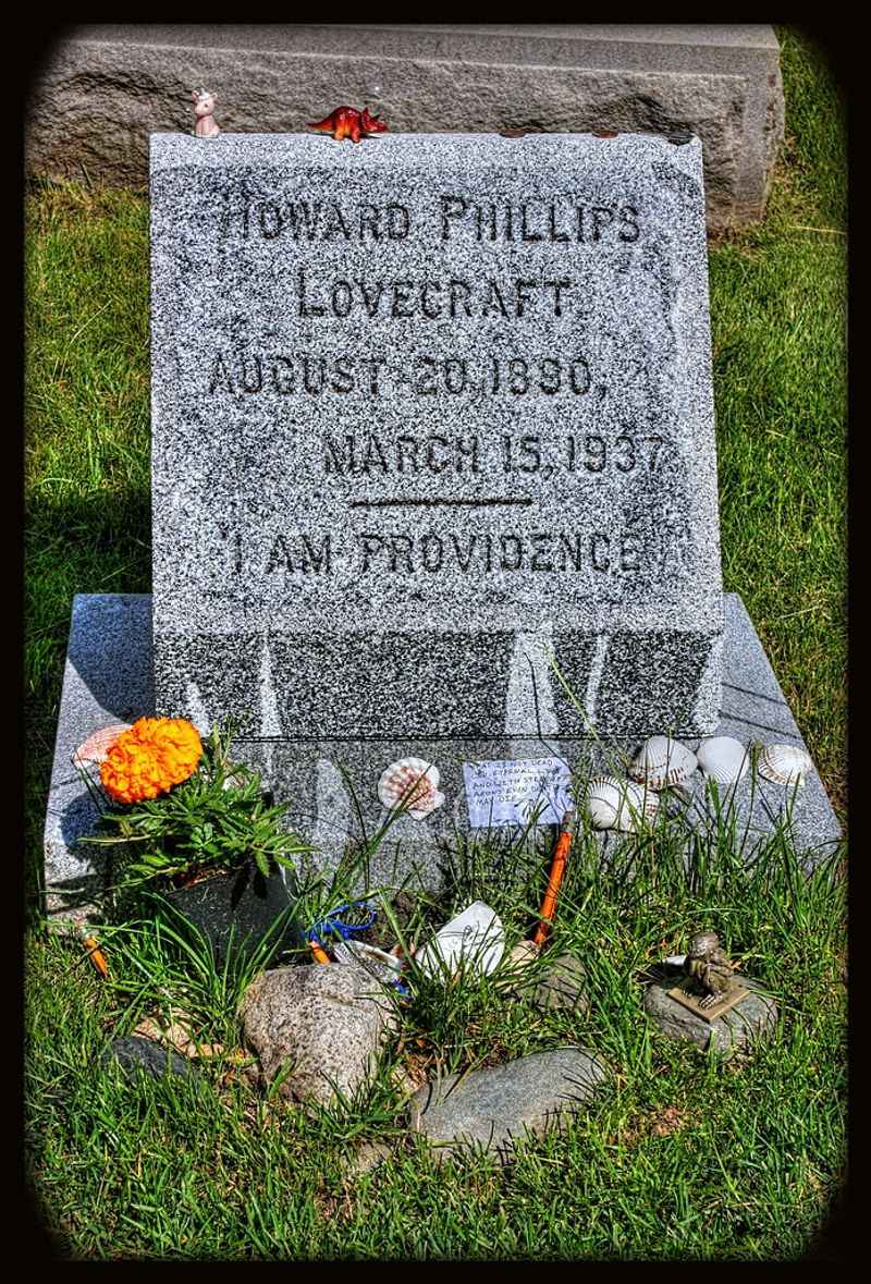 H.P. Lovecraft – Swan Point Cemetery, Providence, Rhode Island