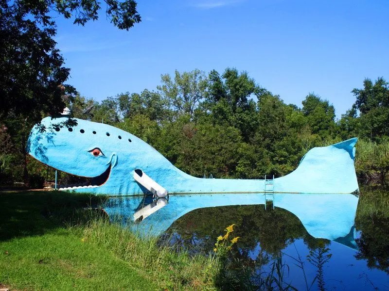 The Blue Whale of Catoosa, Catoosa, Oklahoma