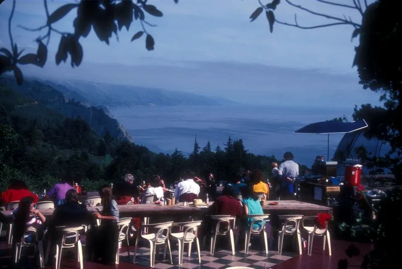 Big Sur's Nepenthe Restaurant - Big Sur