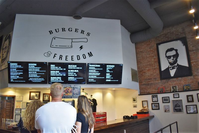 Honest Abe’s Burgers & Freedom — Lincoln (multiple locations)