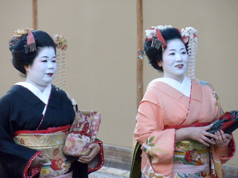 Geisha are common everywhere in Japan
