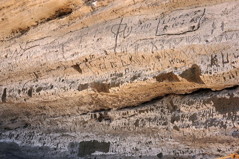 Petroglyph Point, California