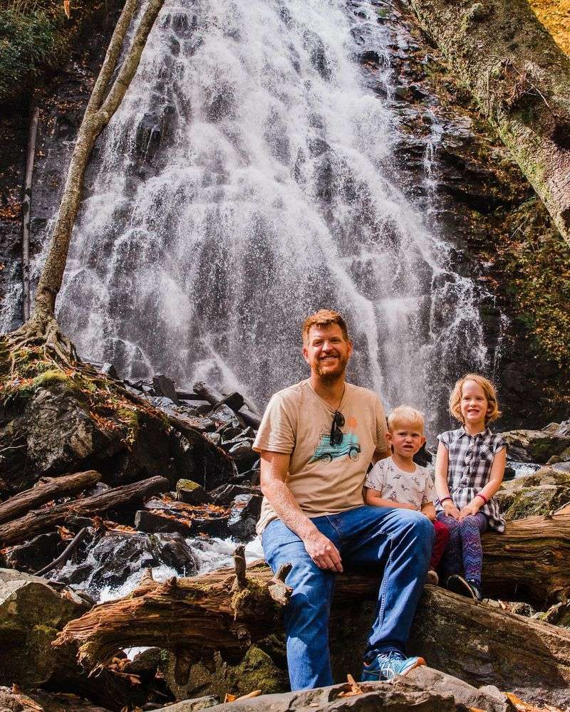 Crabtree Falls Loop — Blue Ridge Parkway (Milepost ~339.5–340.2)
