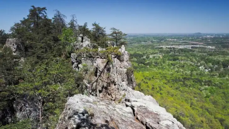 Crowders Mountain State Park is North Carolina is where climbers and hikers find their escape