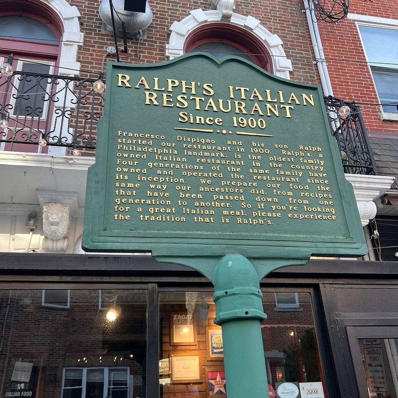 Ralph’s Italian Restaurant — Bella Vista / South Philly (est. 1900)