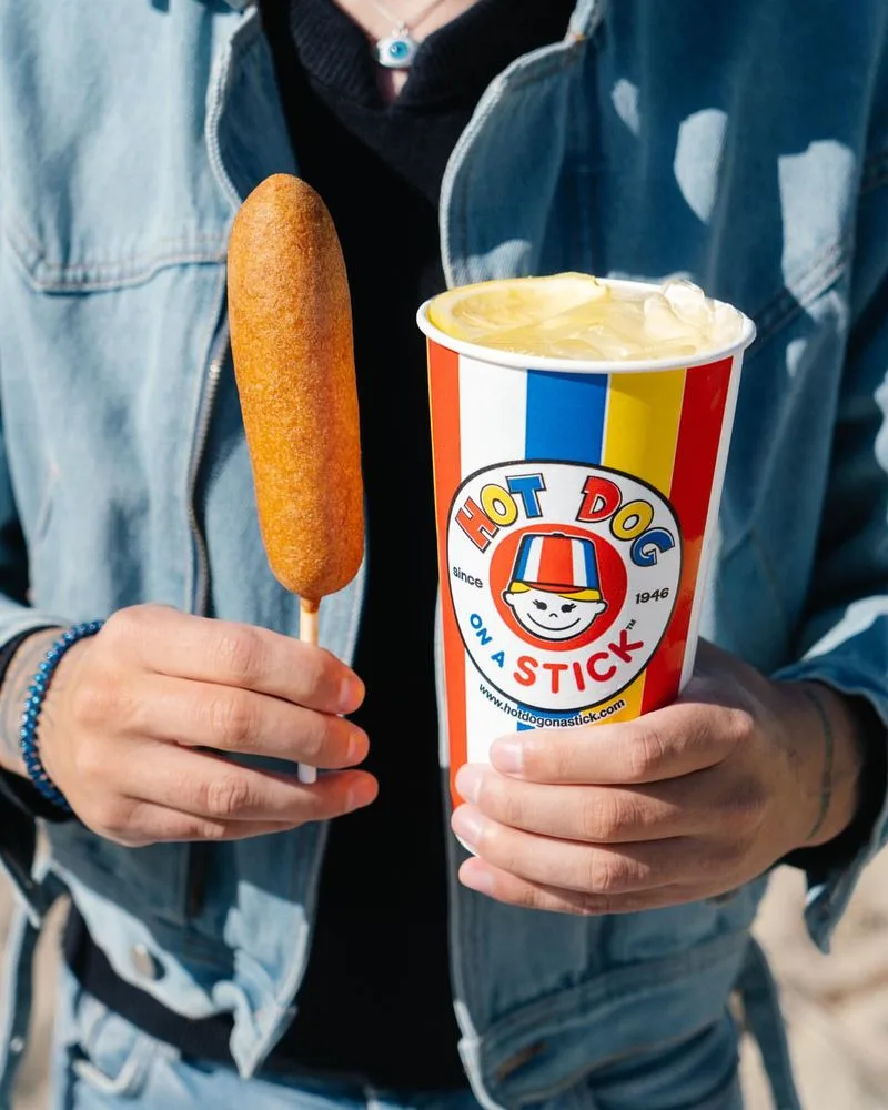 Corn Dogs at Hot Dog on a Stick