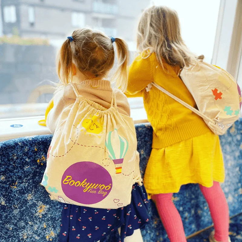 Carry a separate “entertainment bag” for kids