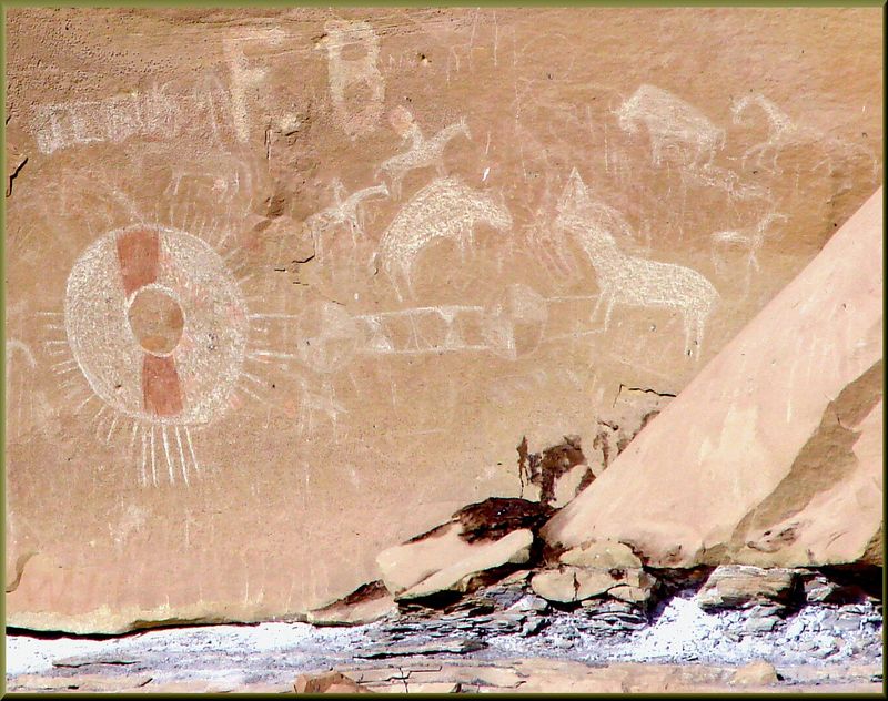 Sego Canyon Petroglyphs