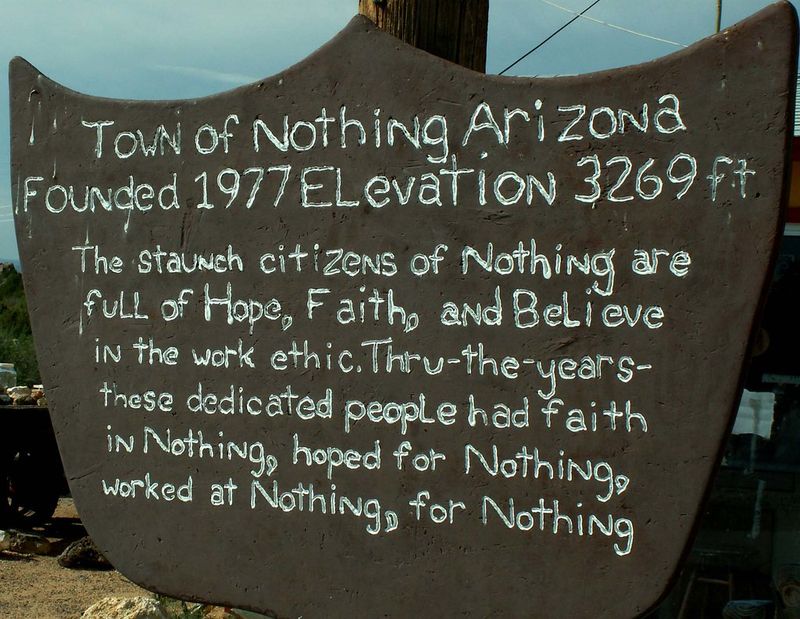 Nothing, Arizona