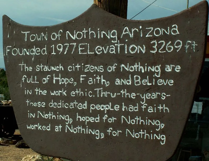 Nothing, Arizona