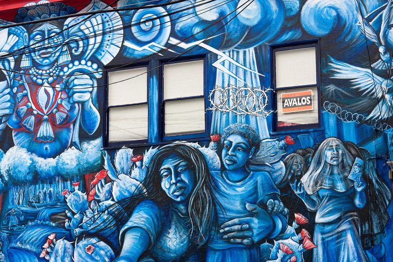 San Francisco Mission District Murals, San Francisco, California