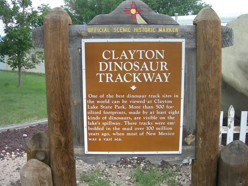 Clayton Lake State Park & Dinosaur Trackways