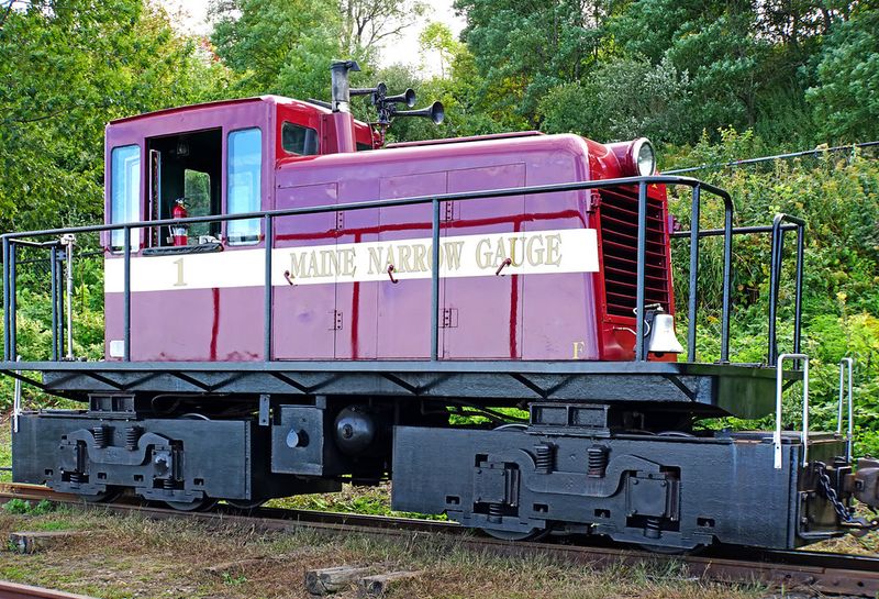 Maine Narrow Gauge Railroad, Maine