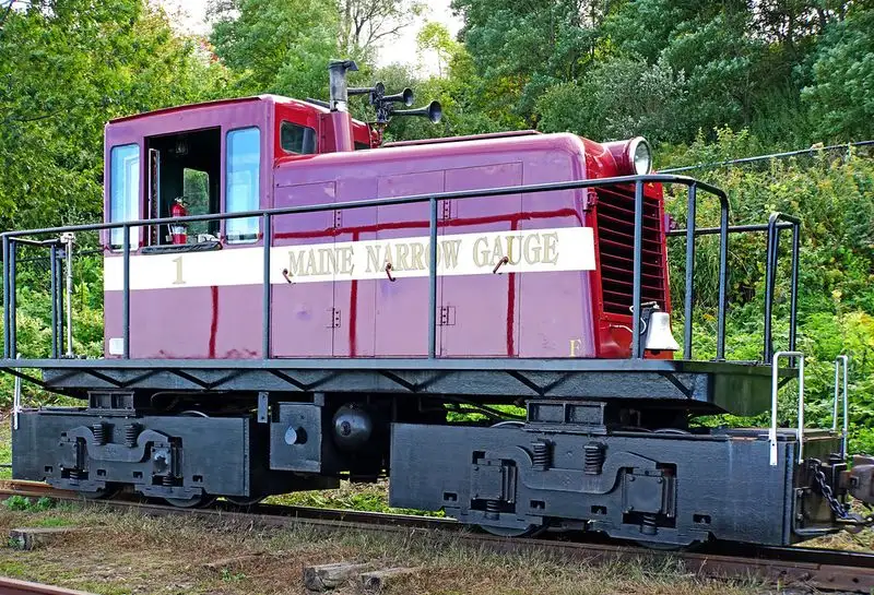 Maine Narrow Gauge Railroad, Maine
