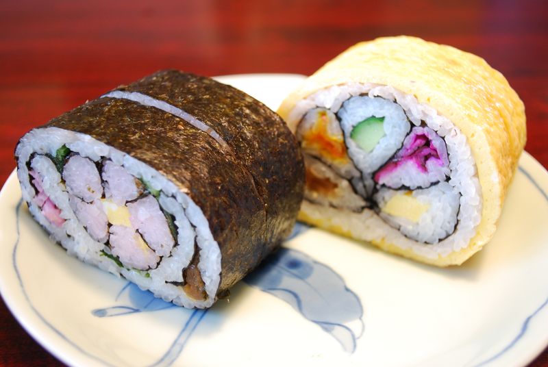 Sushi is the main food eaten every day