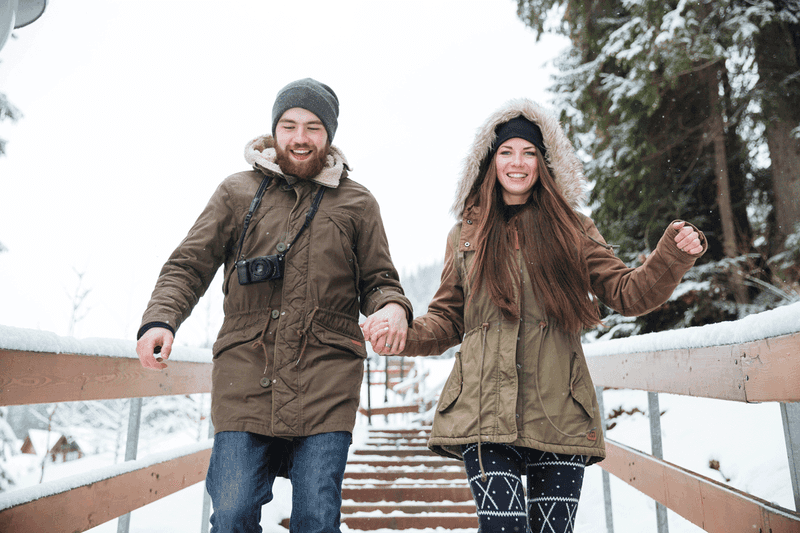 Multiple heavy coats