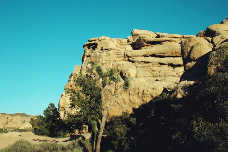Hiking in a national park