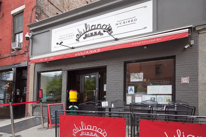 Lunch at Juliana's Pizza