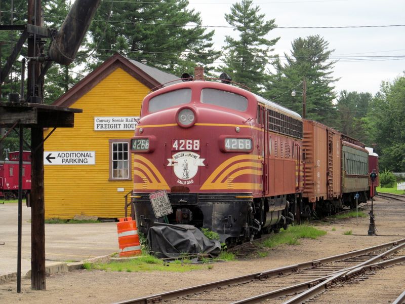Ride the Conway Scenic Railroad