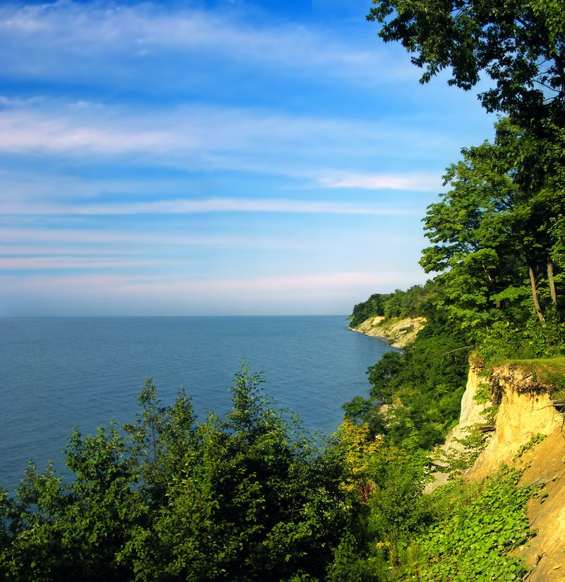 Fishing on Lake Erie