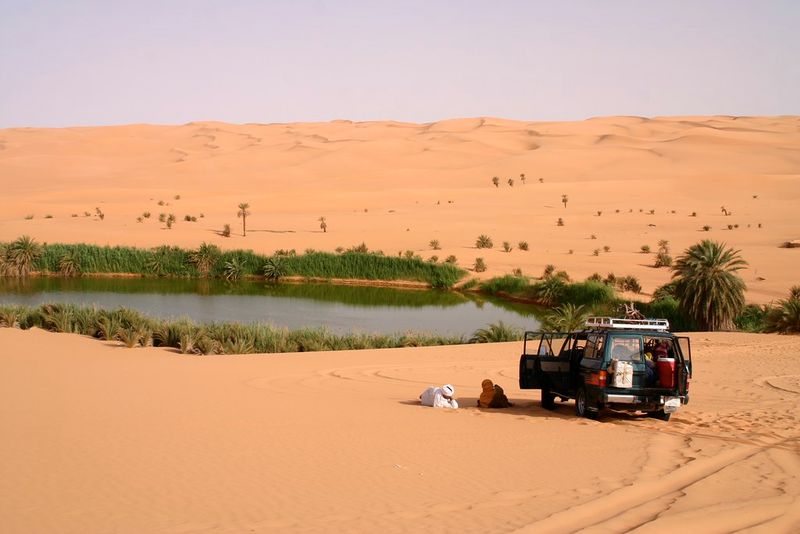 Ubari Oasis, Libya