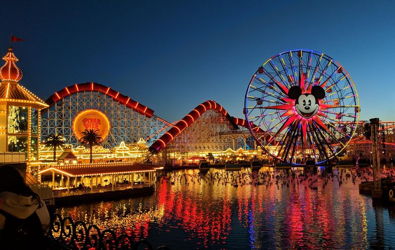 Pixar Pier attractions