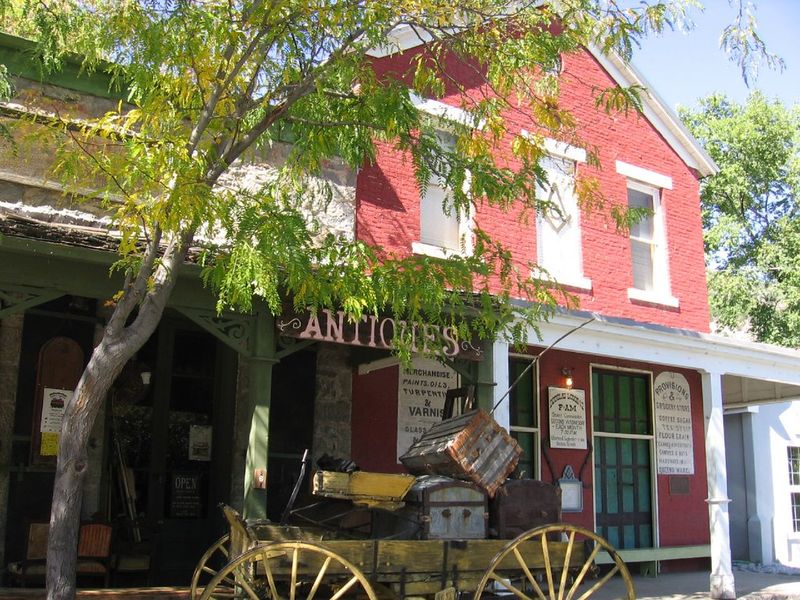 Antique shops and local boutiques
