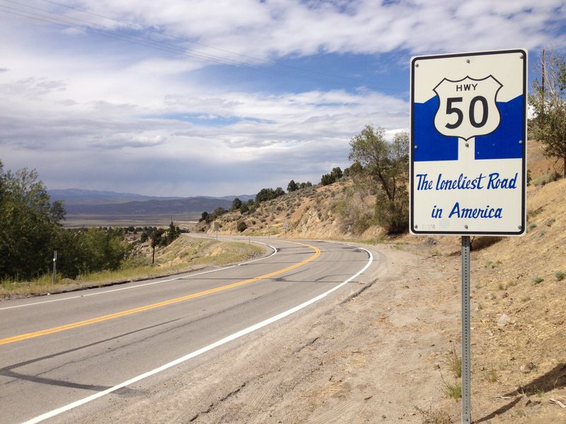 The Loneliest Road (U.S. Route 50) – Nevada