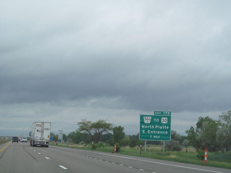 I-80 through Nebraska