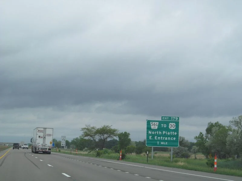I-80 through Nebraska