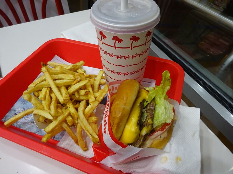Fast-food chains like In-N-Out or Chick-fil-A