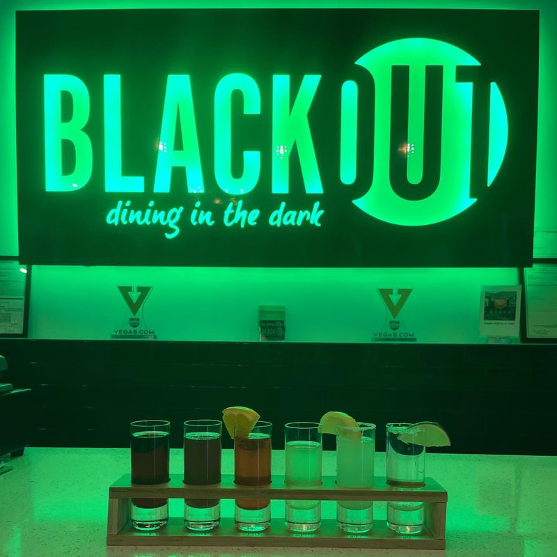 BLACKOUT — Dining in the Dark