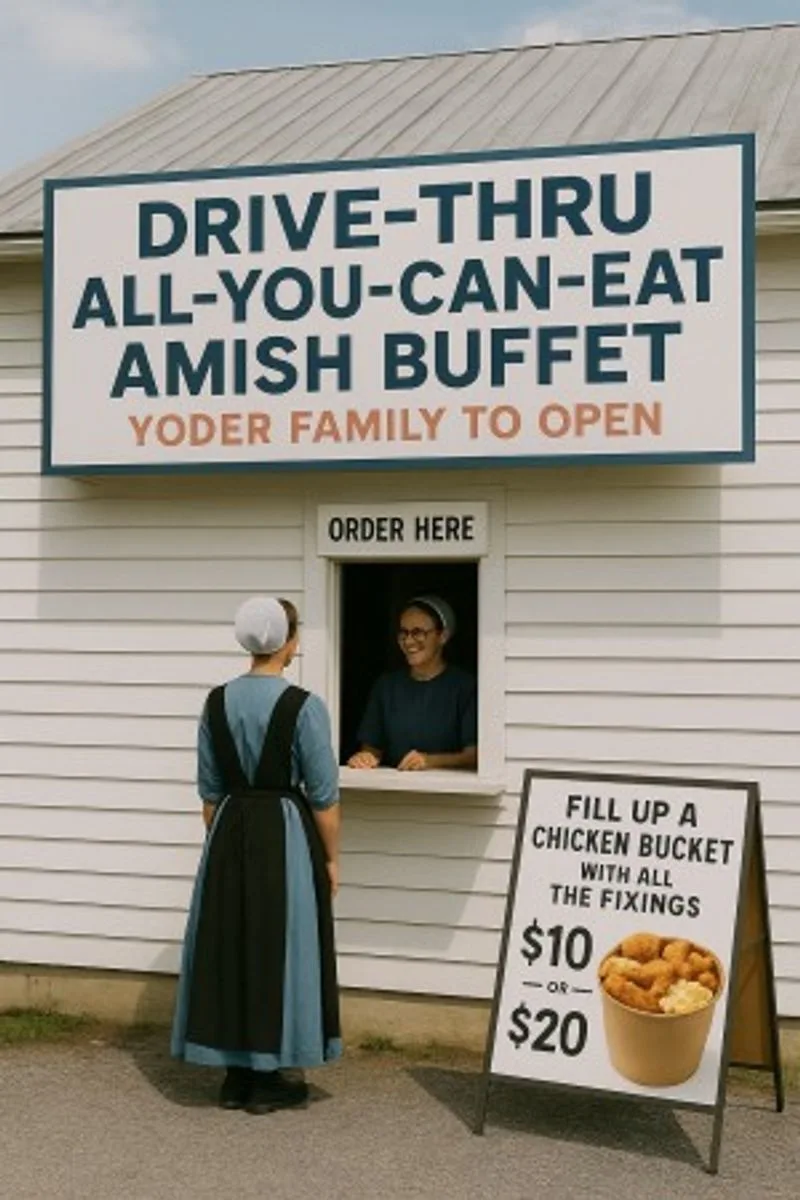 Amish Yoder Family Drive-Thru All-You-Can-Eat Buffet