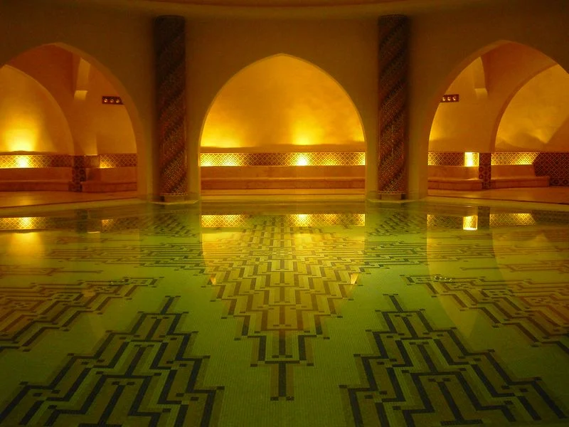 Relaxing in a Traditional Hammam