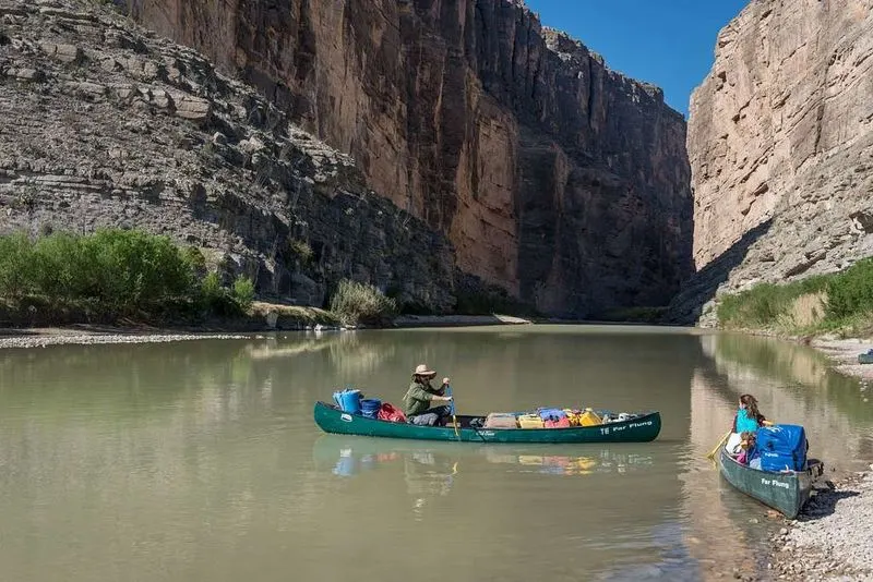 Exploring the Santa Elena Canyon