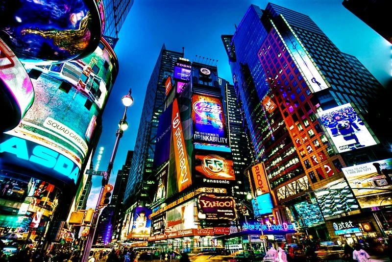 Spending too much time in Times Square