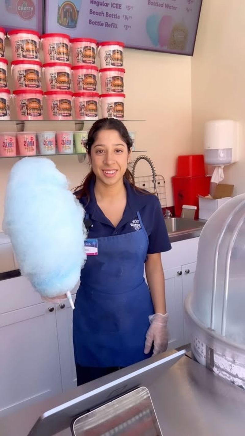 Cotton Candy at Coaster Cotton Candy