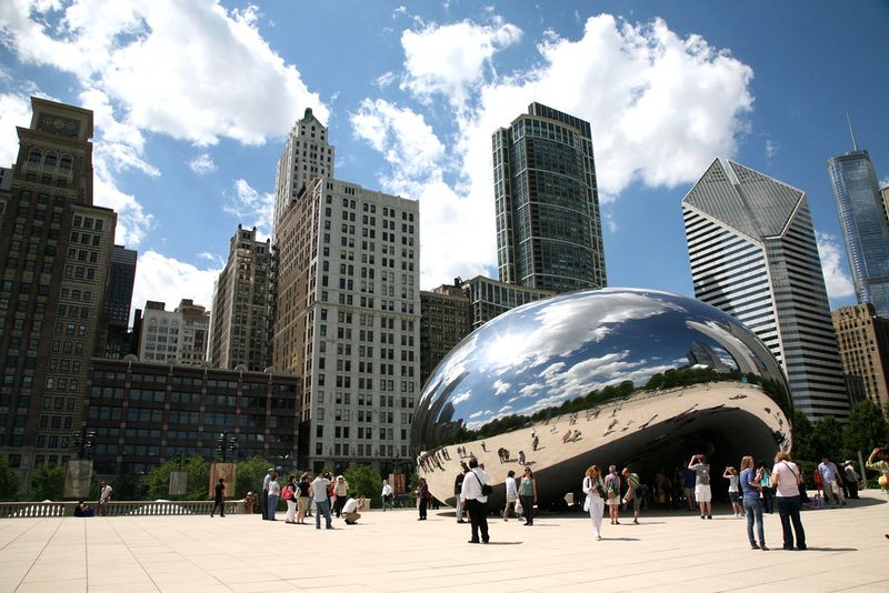 Illinois — Cloud Gate ('The Bean,' Chicago)
