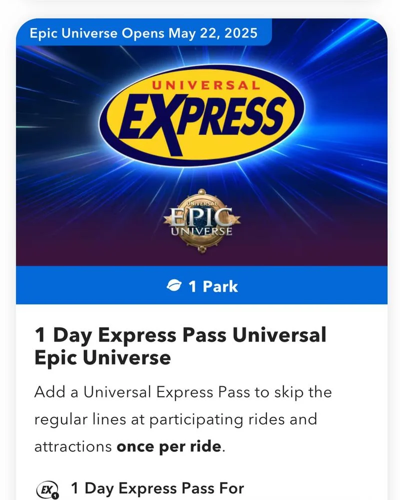 Skipping Express Pass
