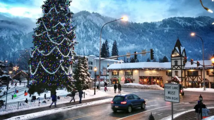 In Washington’s Cascades, Leavenworth is a Bavarian-style mountain village surrounded by peaks