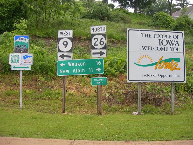 Iowa — Great River Road (Iowa section)