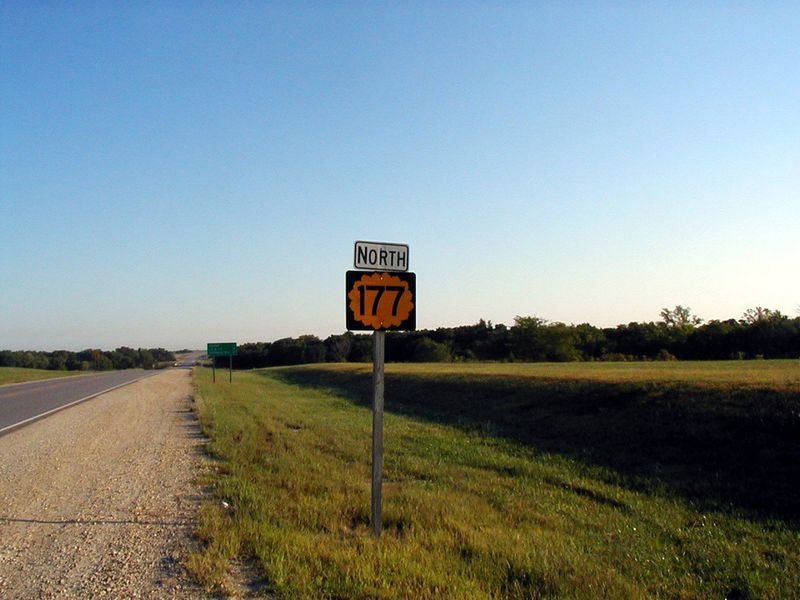 Kansas — Flint Hills Scenic Byway (KS-177 / KS-4 loop)