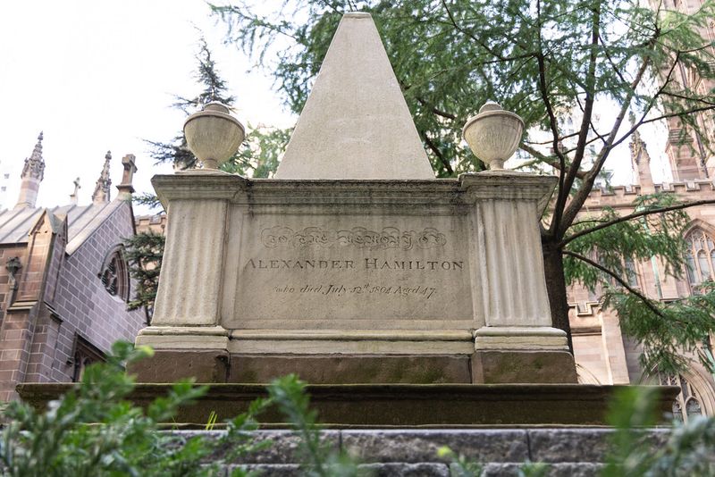 Alexander Hamilton – Trinity Churchyard, New York, New York